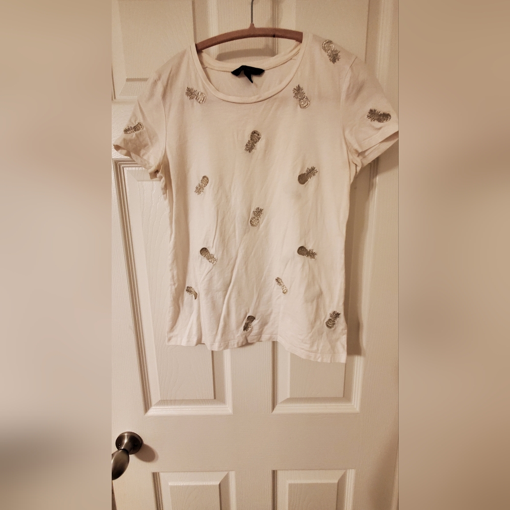 Pineapple Print T-Shirt